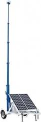 45' Portable Solar Light Tower - 7.5' Trailer - 12V 200aH Battery Bank - (1) Junction Box
