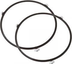 2Pcs 9.5 inch Microwave Oven Turntable Rotating Support Ring 5889W2A012F Compatible for LG Electronics Microwave Oven