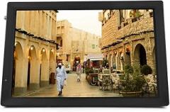 Mugast 14 Inch Portable Digital Television, Widescreen ATSC 1080P HD Video Player TFT LED TV Built-in Rechargeable Battery Support, SD, MMC, USB, VGA for Car, Outdoor or Home Kitchen