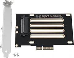 Create idea SFF-8639 U.2 U2 to PCI-E 3.0 x4 Lane Host Adapter Card Compatible with Intel Motherboard 750 NVMe PCIe SSD
