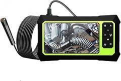 360° Endoscope Engine 1080P HD Lens Waterproof Vision Probe Electronic Auto Repair Pipeline Industrial Inspection,5M