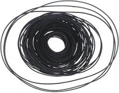 100Pcs 1mm Width Tape Machine Repalcement Belt for Recorders DVD Drives