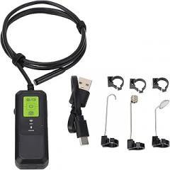 Wireless Endoscope Camera with Light, Portable 2MP 1080P HD WiFi Pipe Snake Inspection Camera, 70° Angle 8mm Lens Water Proof Borescope for Car Circuit Pipeline (1m/3.3ft)