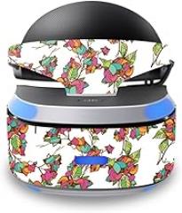 MightySkins Skin Compatible with Sony PlayStation VR wrap Cover Sticker Skins Bouganvilla