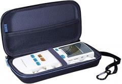 TUDIA EVA Empty Carrying Case Compatible with AUVON, AVCOO 3-in-1Rechargeable TENS Unit Muscle Stimulator, Belifu Dual Channel, Healthmate Forever YK15AB TENS Unit Electronic Pulse Massager