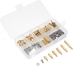 GLEAVI 1set Motherboard Assortment for Computer Circuit Board Includes of Screws Nuts and Standoffs for Electronics and Machinery Applications