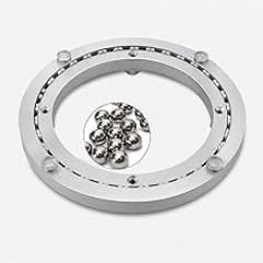 Heavy Duty Aluminum Alloy 360 Degree Rotating Swivel Plate Round Table Swivel Base Smooth Silent For Turn Table,TV Monitor Stand, Electronic Repair, Sculpture Base