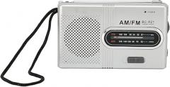 Portable Radio, AM FM Transistor Radio with Long Range Reception, Radio with Speaker and Headphone Jack for Indoor Outdoor and Emergency Use