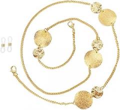 Milisten Metal Splicing Eyeglass Chain and Bag Chain for Women, All-match Metal Link Decorative Glasses Strap, Stylish DIY Replacement Accessory for Eyewear and Handbags