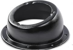 G-PLUS Angled Speaker Enclosures Boxes Pods Mount Door Kick Panel Rear Deck 6.5