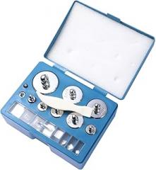 Plating Steel Calibration Weight Kit Tweezers for Electronic Scale Laboratory and Educational Use