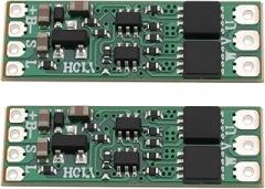 2Pcs 1S-3S ESC Micro Brushless Motor Controller Module, 8A Electronic Speed Controller for Brushless Fans Model Airplanes Drone