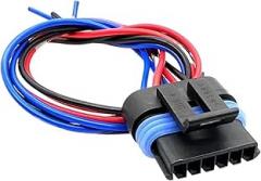 6 Pin Automobile Electronic Accelerator Pedal Connector Car Accelerator Pedal For Heavy Vehicles 12162210 12162261 AICNRUT(Female,1 set)