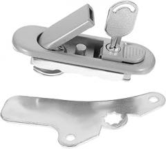 1Pc Electrical Cabinet Flat Lock Durable and Lightweight Security for Cabinet Doors Cash Registers and Electronic Enclosures Theft Design Easy to Install