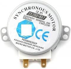 TYJ50-8A7 220-240V 4W 6RPM 48mm Dia Synchronous Electronic Starter for Warm Air Blower 50/60Hz CW/CCW Microwave Oven Tray Electronic Starter CCTV