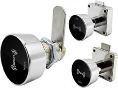 Smart Home Touch Screen Electronic Password Swipe Card Lock Gym Office Drawer Message Box File Cabinet Door Lock(MS103-20)