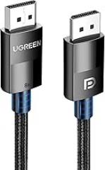 UGREEN VESA Certified 8K DisplayPort Cable 6.6FT, DP 1.4 Display Port Cable Cord Support 8K@60Hz, 4K@240Hz, FreeSync, G-Sync, HDR, 32.4Gbps for HDTVs, Displays, Monitors, Graphics, PC