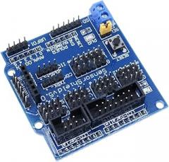 V5.0 V5 5.0 Sensor Shield Expansion Board for Arduoino IDE Electronic Module Building Blocks Robot Accessories New 2025 Arrival High Reliable Component, Precision, Stable Performance