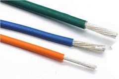 Resistant Cable Silver-Plated Signal Electronic Wire, 11 14 16 18 20 22 24 26 28 30AWG, Copper Stranded Headset Cable Outdoor Wire (Color : Green, Size : 30 AWG)