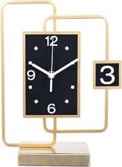 Table Clocks for Living Room Decor Light Luxury Desktop Clocks Home Desktop Pendulum Clocks Modern Clocks Table Clocks (Size : Medium) (L)