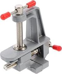 ARTIBETTER Mini Bench Vise Clamps in Aluminum for Woodworking Jewelry Electronics Model Making and Sanding