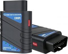 Davitu Cables, Adapters & Sockets - Obd Go Automotive Electronic Throttle Accelerator Adapter Connecter Throttle Response Controller Increased Performance For 12V - (Color Name: Blue)