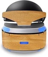 MightySkins Skin Compatible with Sony Playstation VR wrap Cover Sticker Skins Birch Grain