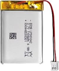 EEMB Lithium Polymer Battery 3.7V 1100mAh 903042 Lipo Rechargeable Battery Pack with Wire JST Connector for Speaker and Wireless Device- Confirm Device & Connector Polarity Before Purchase