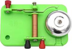 Electric Bells Relays Demonstrator Adjustable Hand On Electric Bells Relays for Teaching Demonstration Physics Education Electronic Alarm Bell Experiment Assembly Electronic Bell