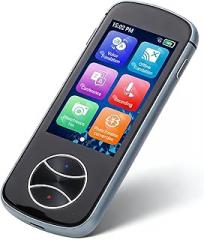 Voice Translator Device with 3.0in Touch Screen, Multi Languages Support, Offline and Photo Translation - Intelligent Voice Translation, Simultaneous Interpretation for Travel an