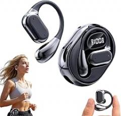 KAMOJI AI Translation Wireless Bluetooth 5.4 Headphones, 2026 New Wireless Earphones AI Bluetooth Headphones, Upgrade 164 Languages Translator Ear Buds for Travel Business Meeting (Black)