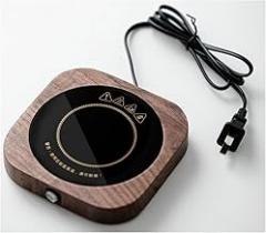 Coffee Mug Warmer, Cup Warmer for Desk，Electronics Coffee Warmer Mug Warmer for Desk, Smart Coffee Cup Warmer for Desk, Beverage Warmer for Tea, Milk, Coffee, Wax and Candle (Square-Shaped)