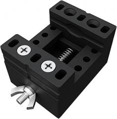 Small Bench Vise Clamp Mini Drill Press Vise Portable Adjustable 0-4cm for Home Electronic Products Workbench Model Making