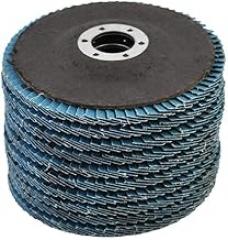 Compatible with Pack 50 Premium Zirconia Flap DISC Sanding Grinding 4-1/2