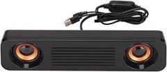 Long Speaker, Wired Desktop Speaker USB Powered Speaker Tv Speaker with 360° Surround Sound Quality HiFi Sound for Most Smart Devices Computer Speaker Ect/488