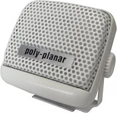 PolyPlanar VHF Extension Speaker - 8W Surface Mount - (Single) White