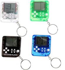 FOMIYES 4Pcs Video Game Keychains Retro Electronic Gaming Machine Key Rings Party Favor Bag Pendant for Kids