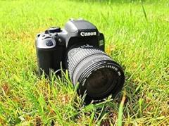 DSLR Canon Camera Lens SLR Eos 750d Sigma Eos-20 Inch by 30 Inch Laminated Poster with Bright Colors and Vivid Imagery-Fits Perfectly in Many Attractive Frames