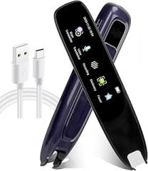 HURRISE Scanner Translator, Standalone Pen Scanner,Smart Voice Translator Pen,13 Languages Online Translation Massive Vocabulary Library Dictionary Pen for Learning