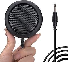 Rectangular External Communications Speaker/CB Radio Speaker for Ham Radio CB & Scanners, External Scanners for All 3.5mm Audio Plug CB Radios and Mobile Radio