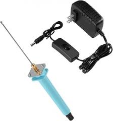 Electric Foam Cutter 10cm Cutting Pen + Electronic Adaptor Cut, Blue