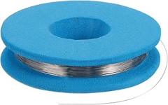 MECCANIXITY 2pcs 34 AWG Nichrome Wire, 33ft Cr20Ni80 Heating Resistance Wire for Heating Element Electronic Component Repairing, Blue