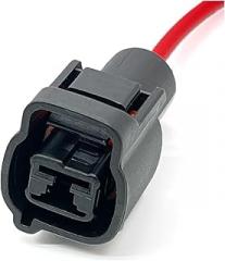 1 Pc 1 Pin Auto Waterproof Electronic Connector Fan Plug with Cable MG650943-5 MG640944-5(1Pin Female,1 Pc)