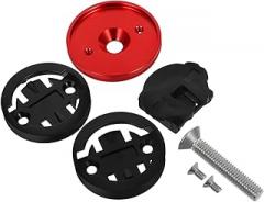 Mipcase 1 Set Aluminum Alloy Bike Computer Mount Secure Stem Bracket for Road Mountain Bikes Easy Installation Cycling Computer Holder Compatible with Various Models