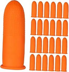 200 Pcs Latex Finger Covers Disposable Anti-Static Finger Sleeves Protection Wear Flexible Suitable for Crafts and Electronics
