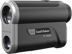 CoxiVision Hunting Range Finder 1400/2000/3000 Yards with Slope, 7X Magnification, Red OLED Display, BRD Mode, Angle Compensation, Scan Waterproof