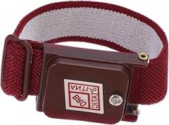 2pcs Anti Static Wrist Strap, ESD Antistatic Bracelet Adjustable Cordless with Spare Bracelet for Computer Electronics Repair Black Orange