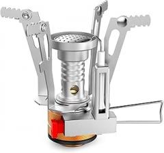 Outdoor picnic camping mini stove with electronic lighter, portable stove, practical cooktop cooker