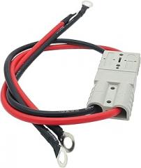 Forklift Charging Plug 10AWG Battery Connect Cable with Quick Connector 50A 600V and O Ring for Battery Cars, Sightseeing Cars, Tractors, Motors (1Pair)