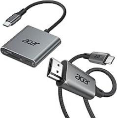 SD 4.0 Card Reader Bundle with USB C to HDMI Cable